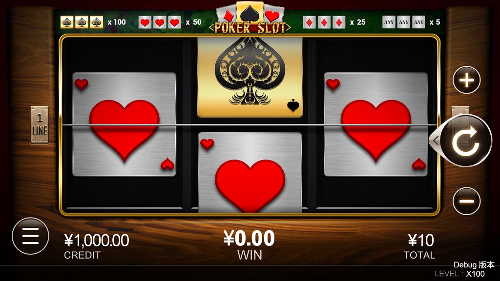 Screenshot of Poker Slot slot from CQ9 Gaming