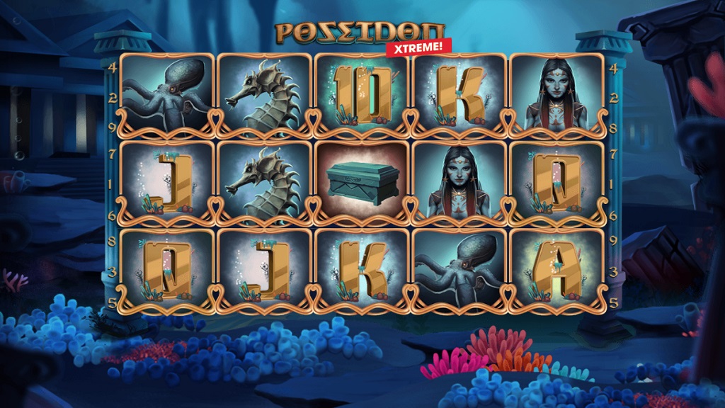 Screenshot of Poseidon Xtreme slot from Spinmatic