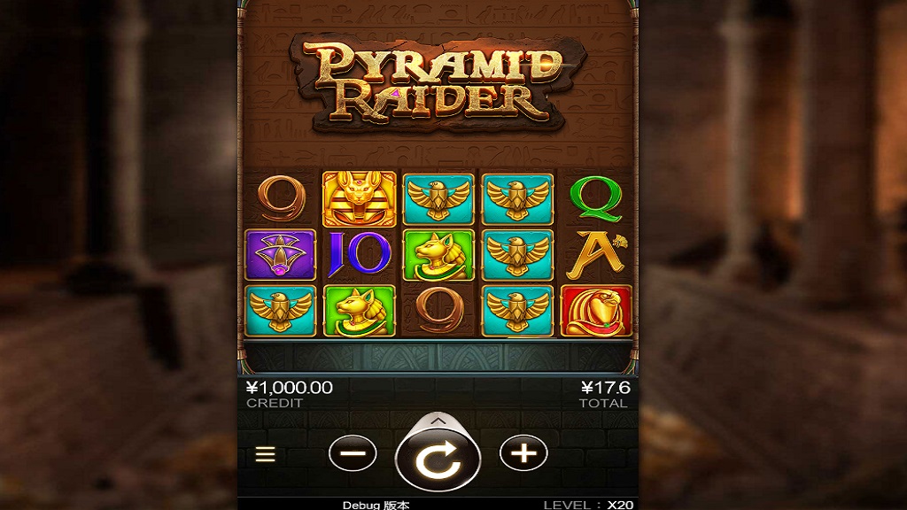Screenshot of Pyramid Raider slot from CQ9 Gaming