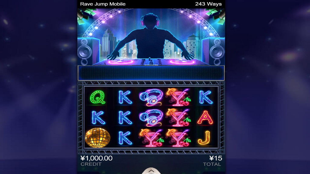 Screenshot of Rave Jump slot from CQ9 Gaming