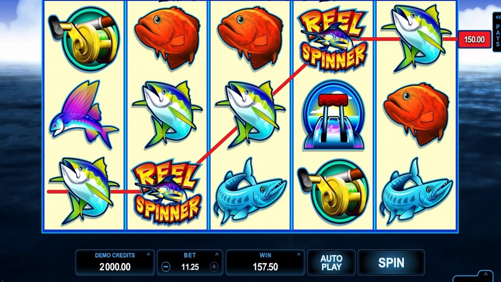 Screenshot of Reel Spinner from Microgaming