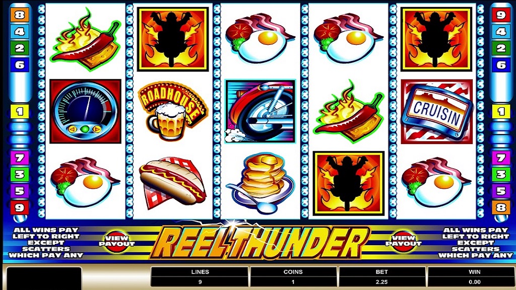 Screenshot of Reel Thunder from Microgaming