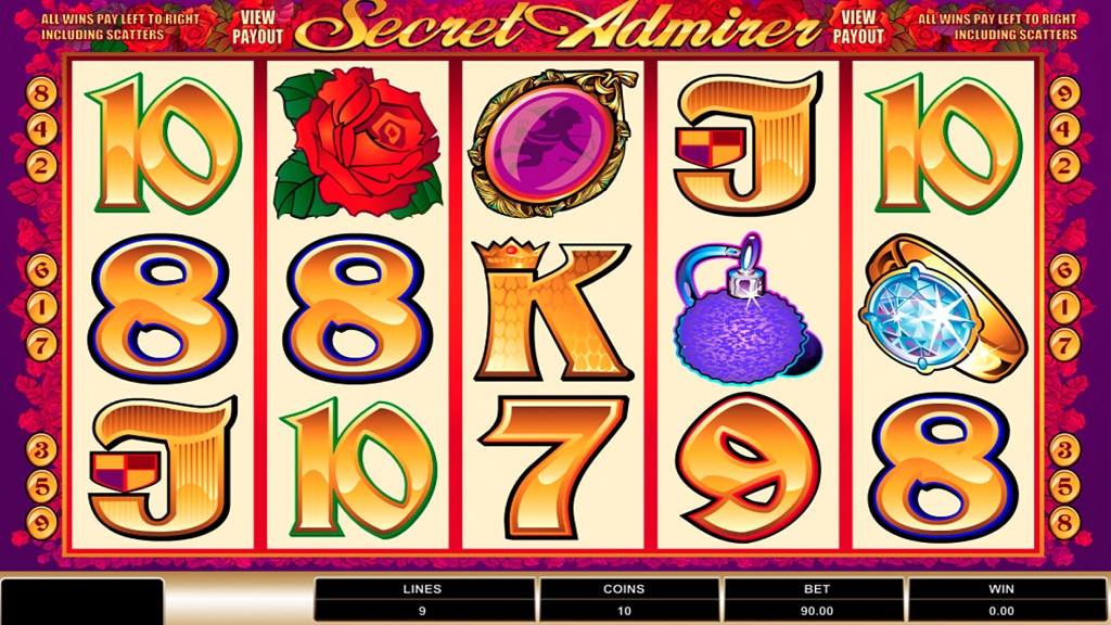 Screenshot of Secret Admirer from Microgaming