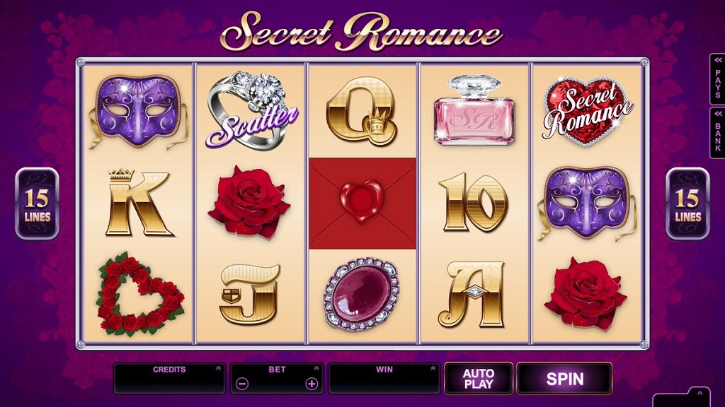 Screenshot of Secret Romance from Microgaming