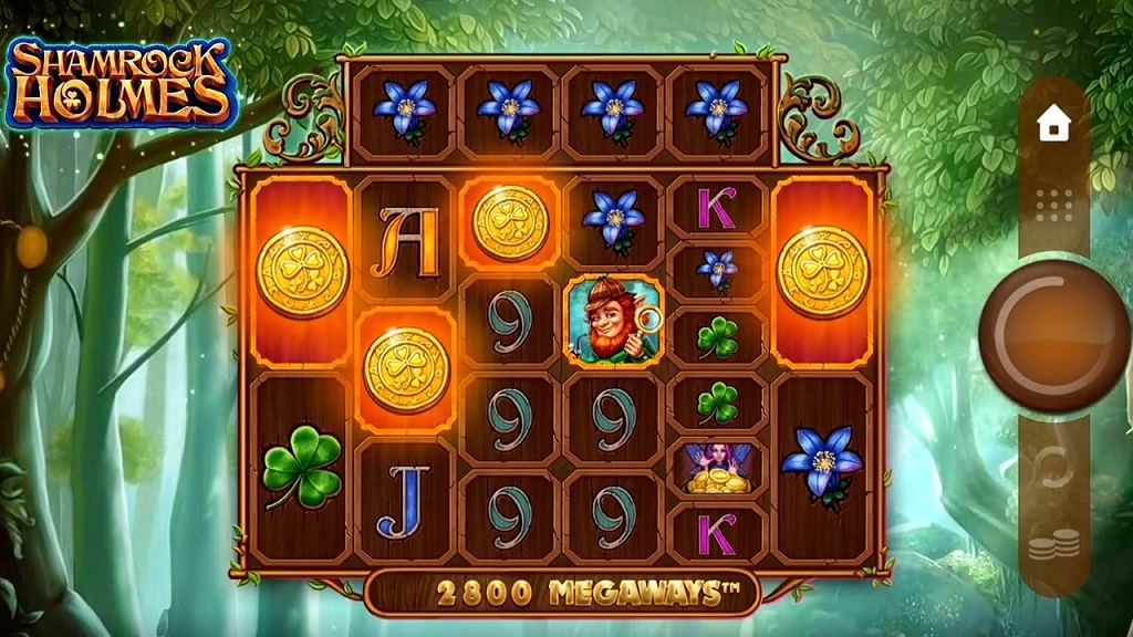 Screenshot of Shamrock Holmes Megaways from Microgaming