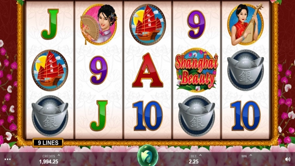 Screenshot of Shanghai Beauty from Microgaming