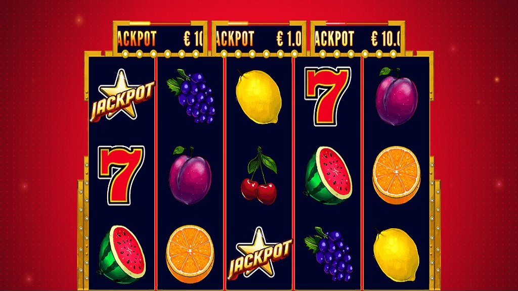 Screenshot of Sizzling Blaze slot from Spinmatic