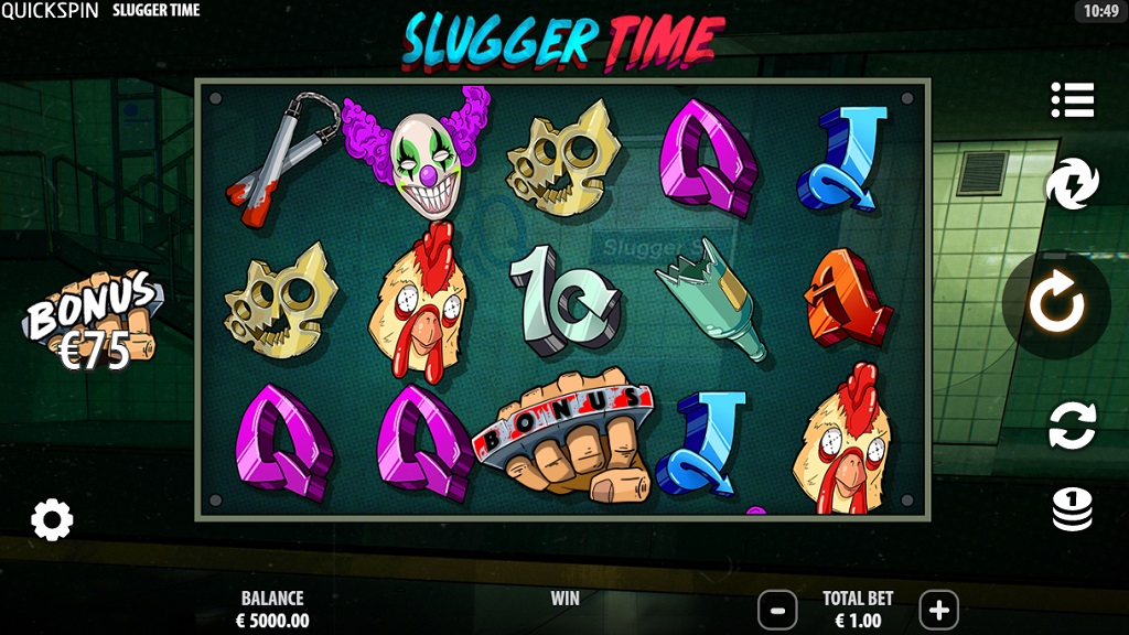 Screenshot of Slugger Time slot from Quickspin