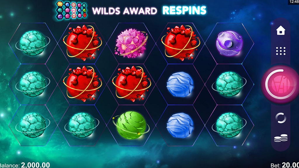 Screenshot of Solar Wilds from Microgaming