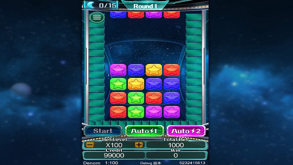 Screenshot of Stars Matching slot from CQ9 Gaming