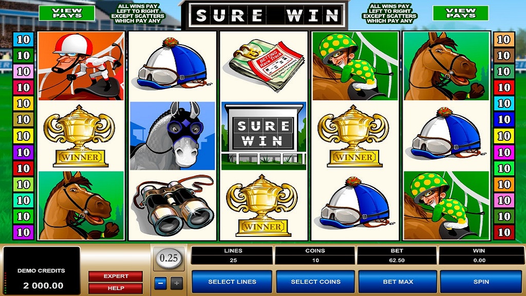 Screenshot of Sure Win from Microgaming