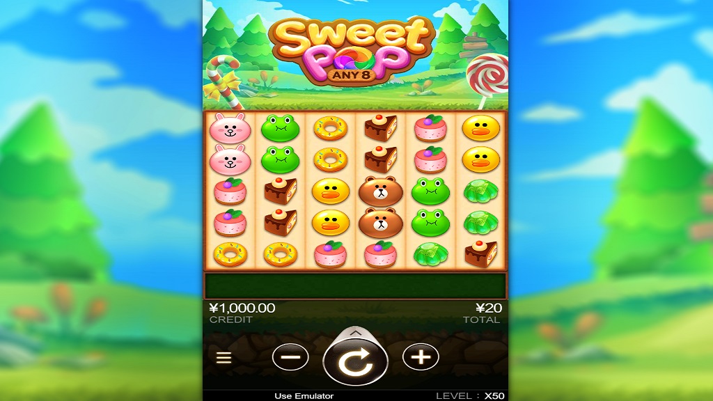 Screenshot of Sweet Pop slot from CQ9 Gaming