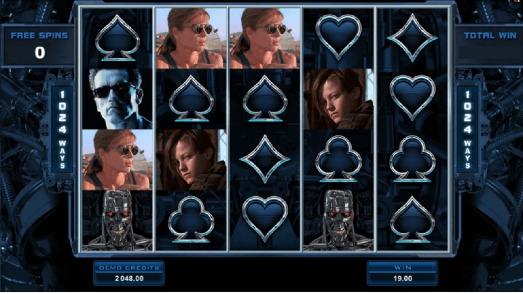 Screenshot of Terminator 2 Remastered from Microgaming