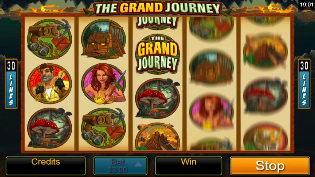 Screenshot of The Grand Journey from Microgaming