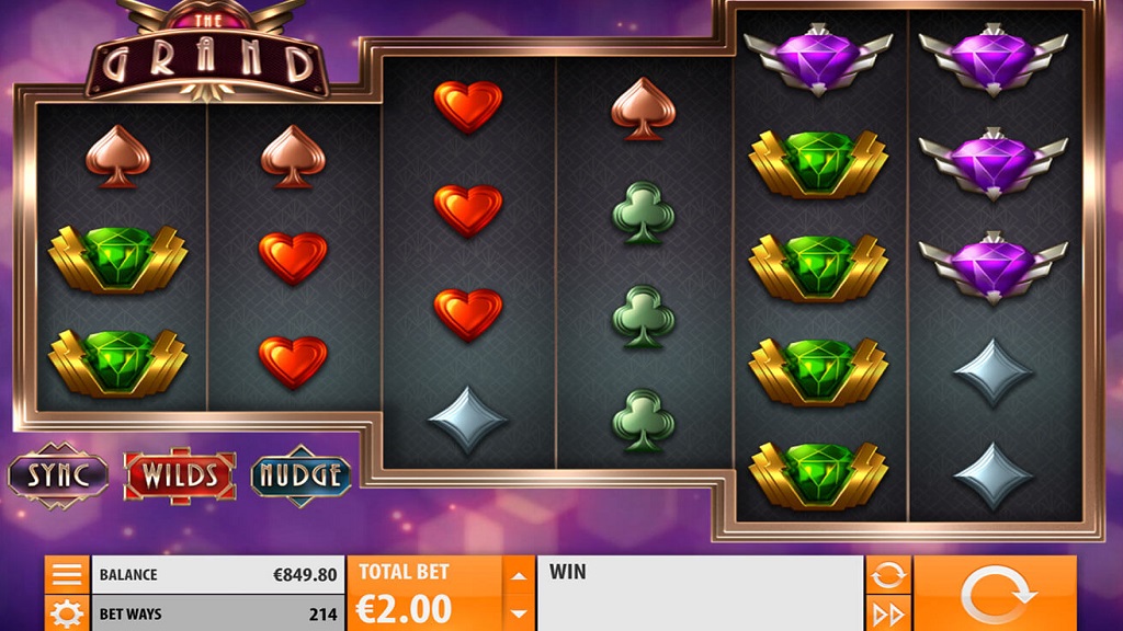 Screenshot of The Grand slot from Quickspin