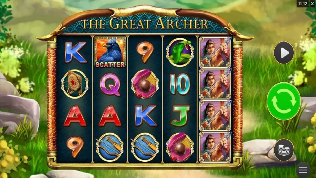 Screenshot of The Great Archer from Microgaming