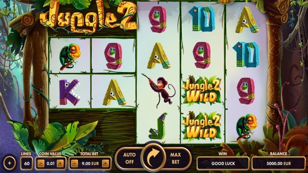Screenshot of The Jungle 2 from Microgaming