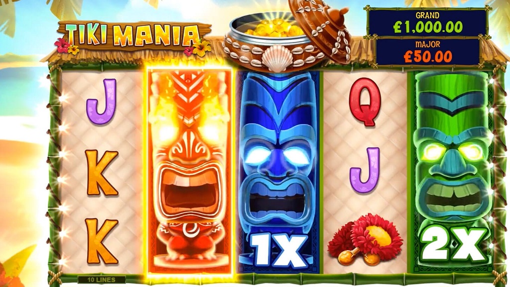 Screenshot of Tiki Mania from Microgaming