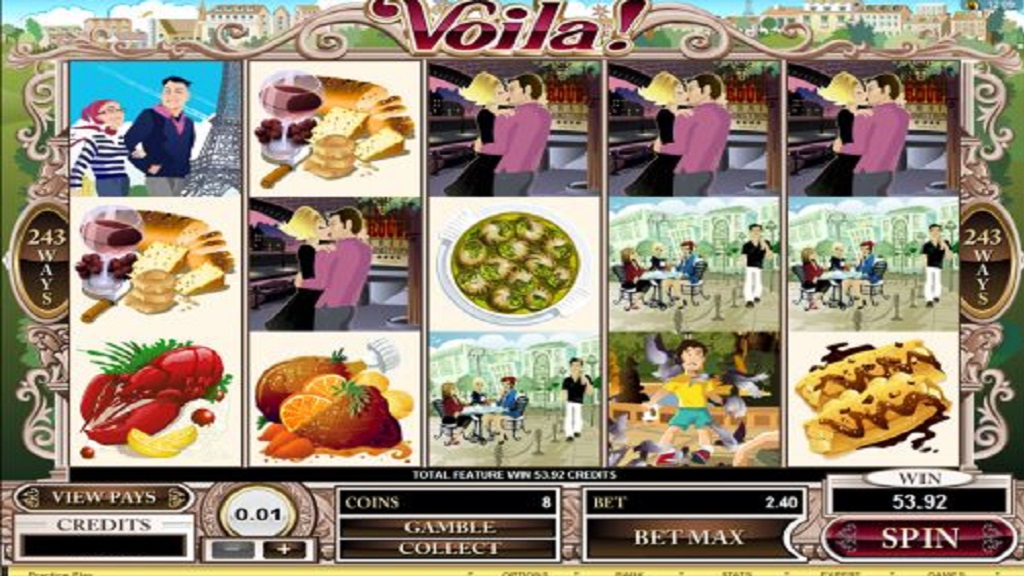 Screenshot of Voila from Microgaming