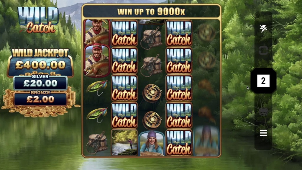 Screenshot of Wild Catch from Microgaming