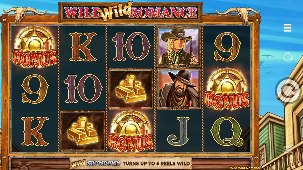 Screenshot of Wild Wild Romance from Microgaming