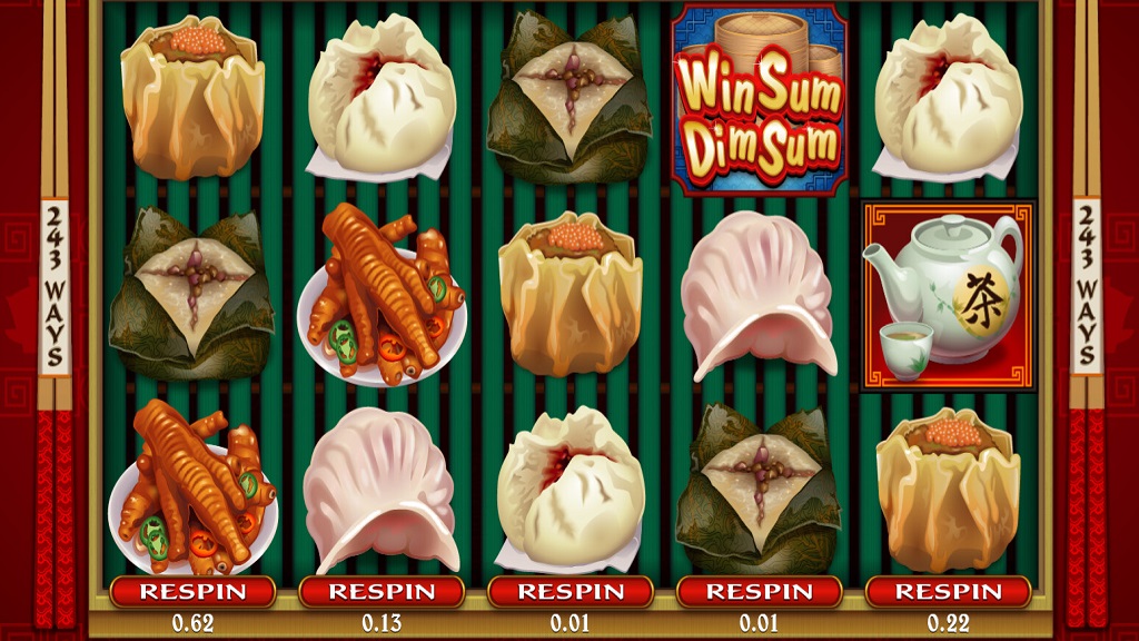 Screenshot of Win Sum Dim Sum from Microgaming