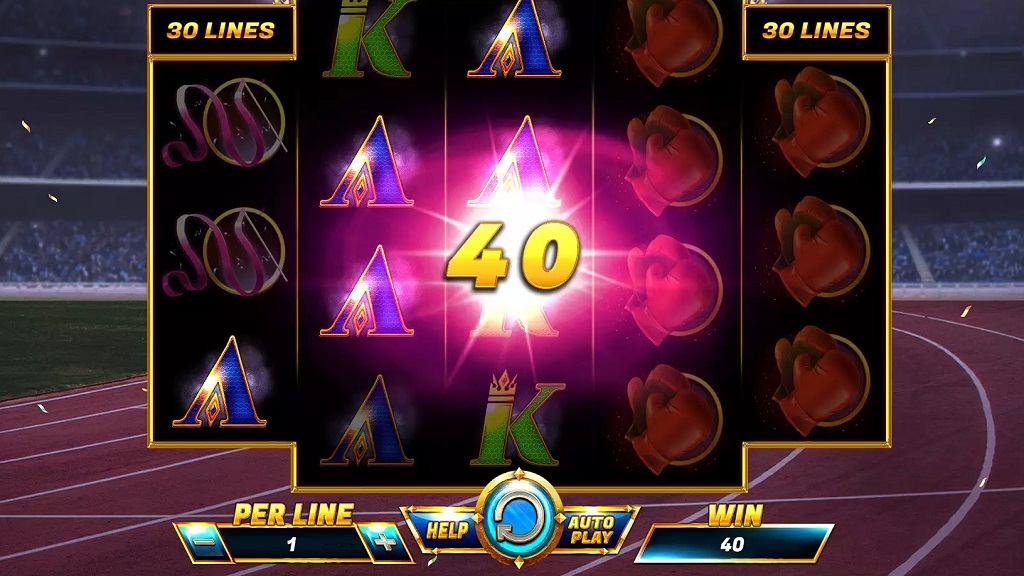 Screenshot of Winner's Gold slot from Spinmatic