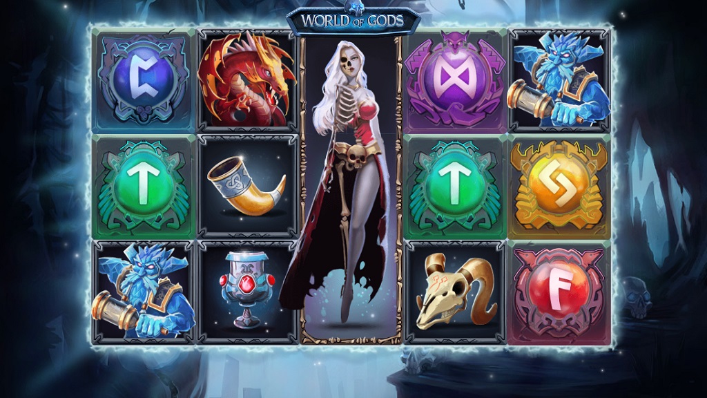 Screenshot of World of Gods Niflheim slot from Spinmatic