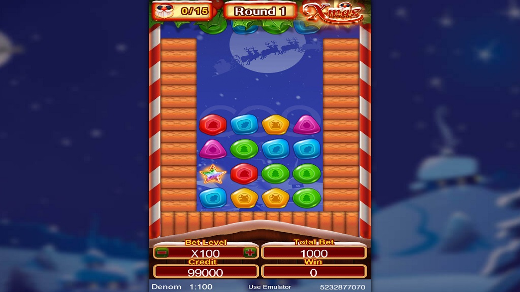 Screenshot of Xmas slot from CQ9 Gaming