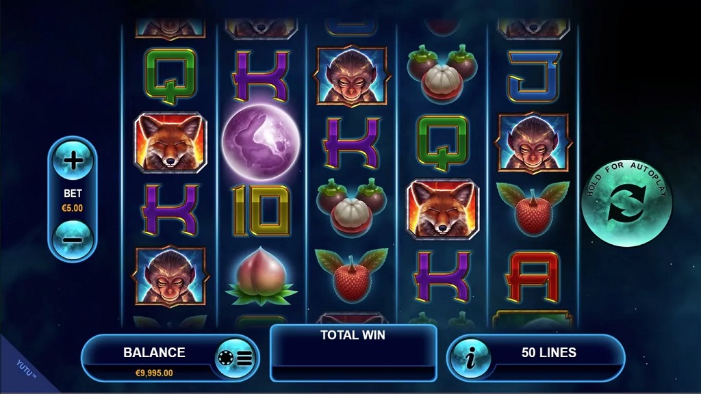 Screenshot of Yutu slot from Playtech