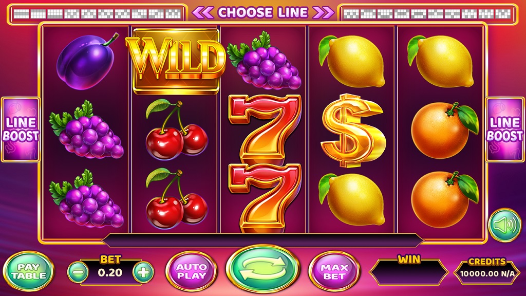 Screenshot of 20 Boost Hot slot from Felix Gaming