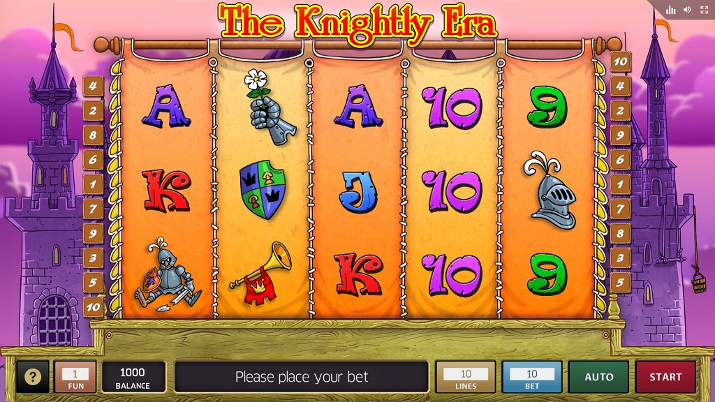 Screenshot of Age of Knights slot from InBet