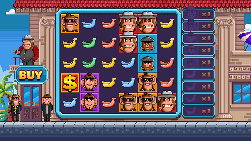 Screenshot of Banana Town slot from Relax Gaming