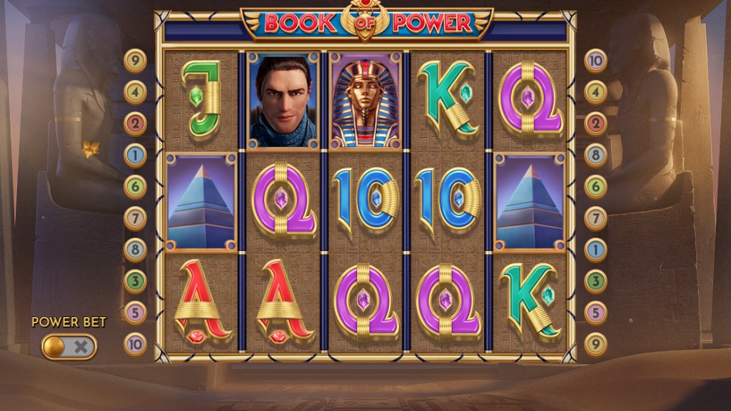 Screenshot of Book of Power slot from Relax Gaming