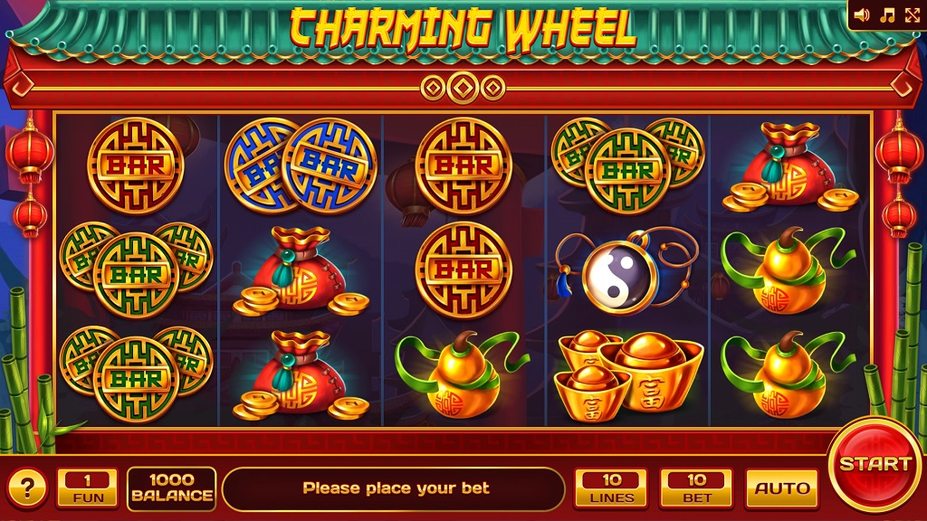 Screenshot of Charming Wheel slot from InBet