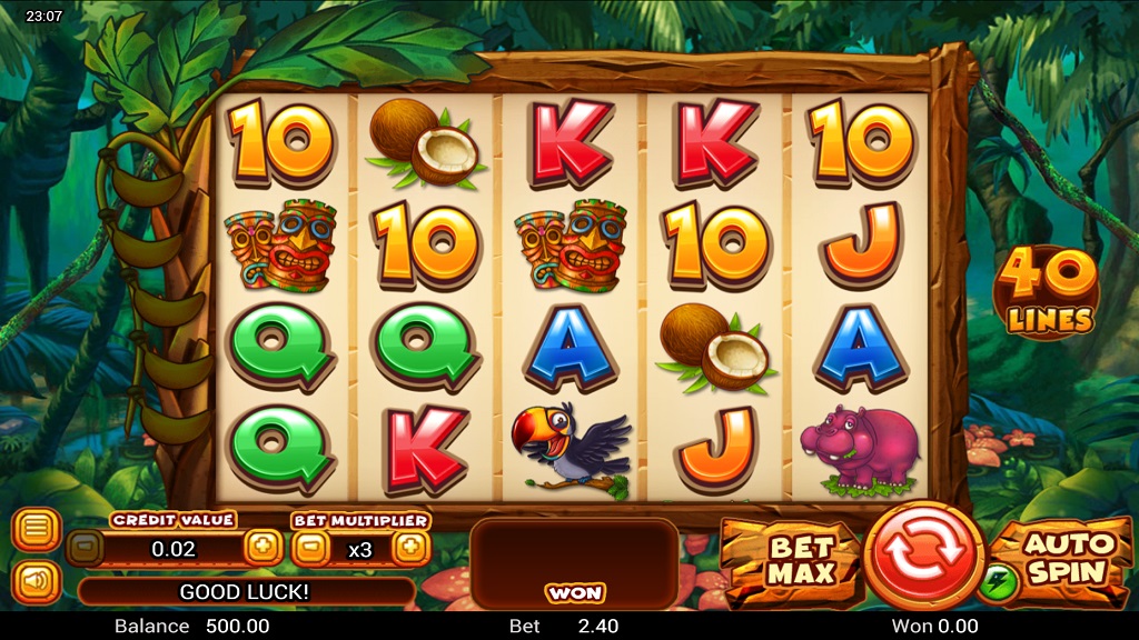Screenshot of Cheeky Charlie 2 slot from Swintt