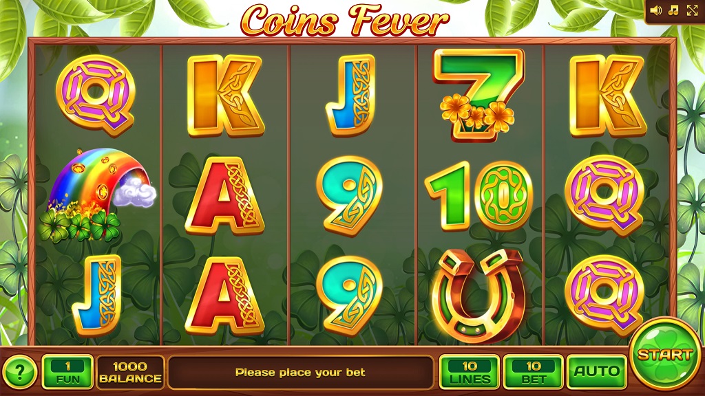 Screenshot of Coins Fever slot from InBet