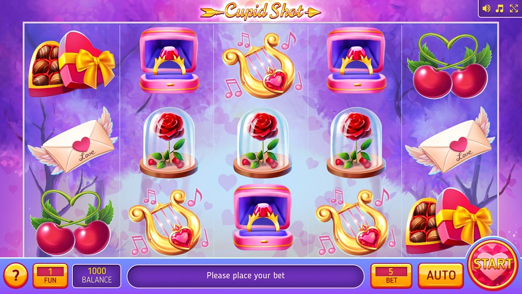 Screenshot of Cupid Shot slot from InBet