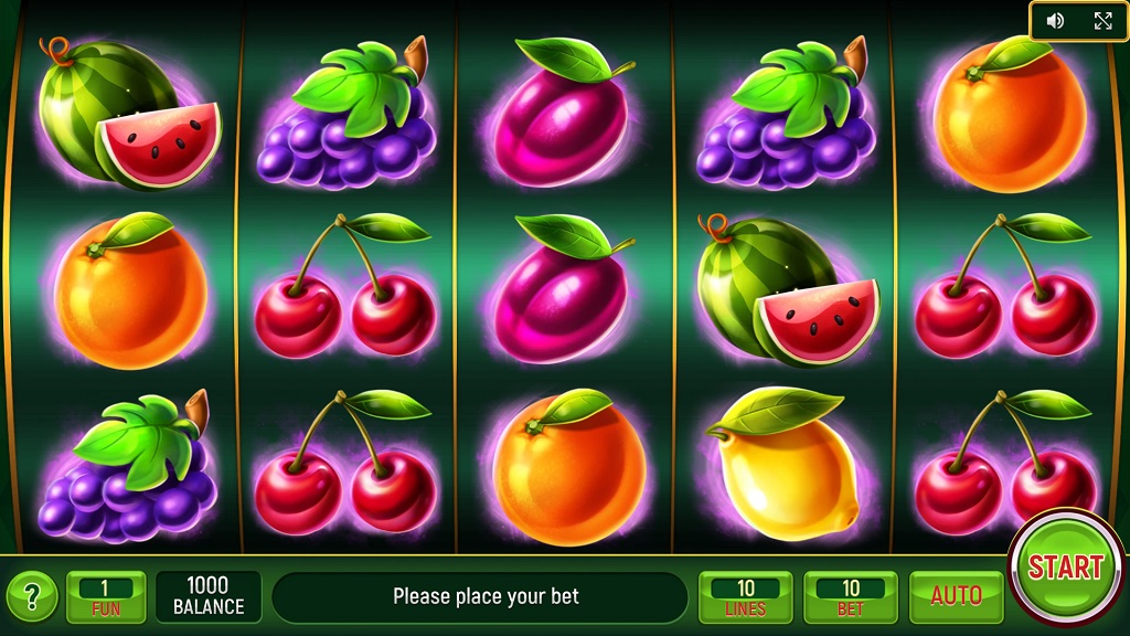 Screenshot of Dazzling 7 slot from InBet