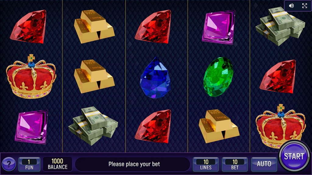 Screenshot of Diamond Dash slot from InBet
