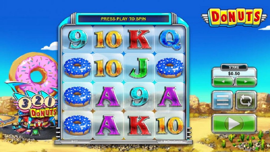 Screenshot of Donuts slot from Big Time Gaming