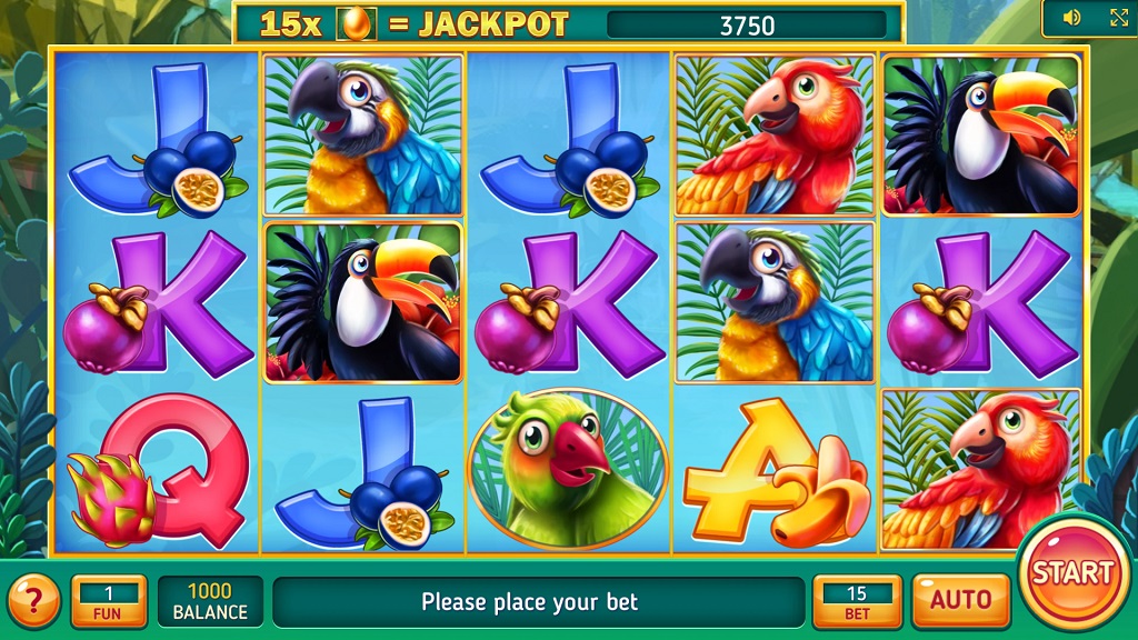Screenshot of Egg Hunter slot from InBet