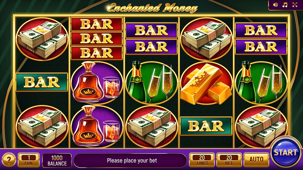Screenshot of Enchanted Money slot from InBet