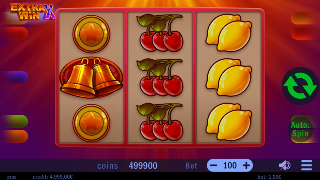 Screenshot of Extra Win X slot from Swintt