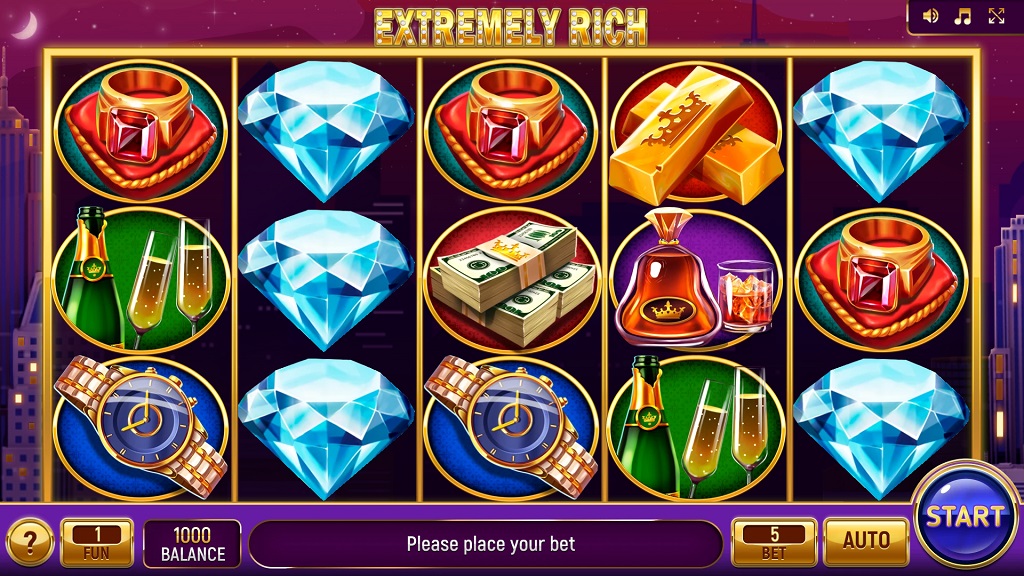 Screenshot of Extremely Rich slot from InBet