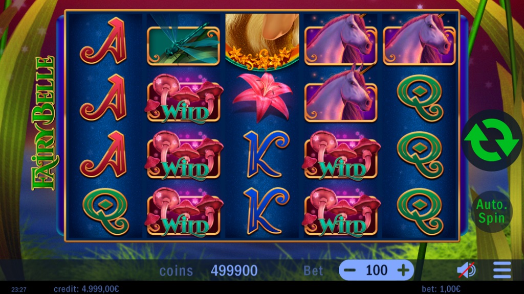 Screenshot of Fairybelle slot from Swintt