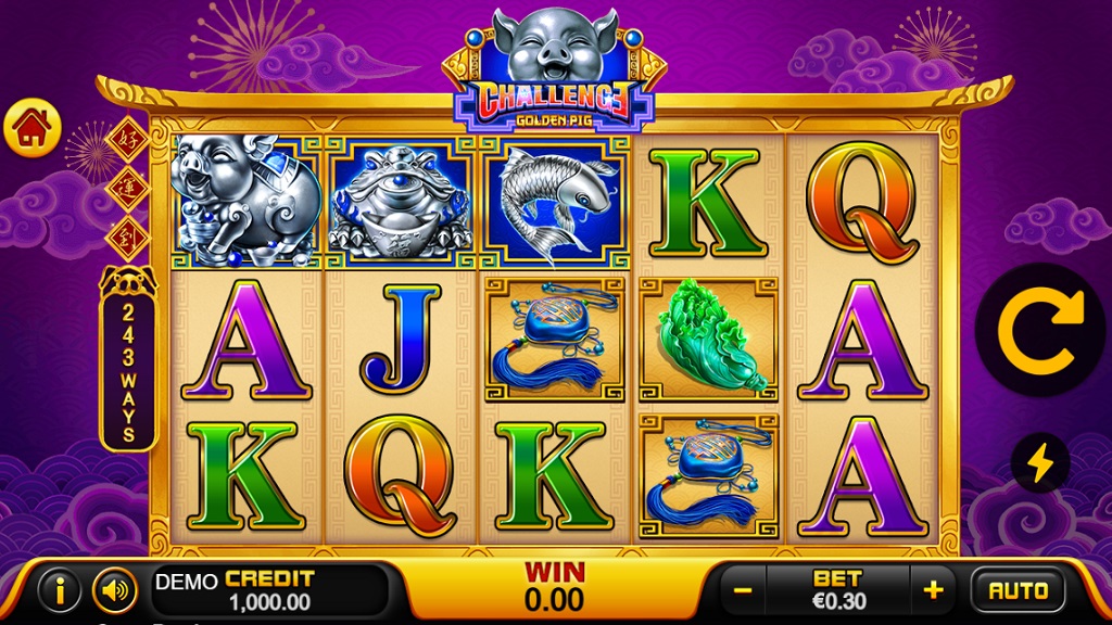 Screenshot of Feature Buy・Golden Pig slot from Playstar