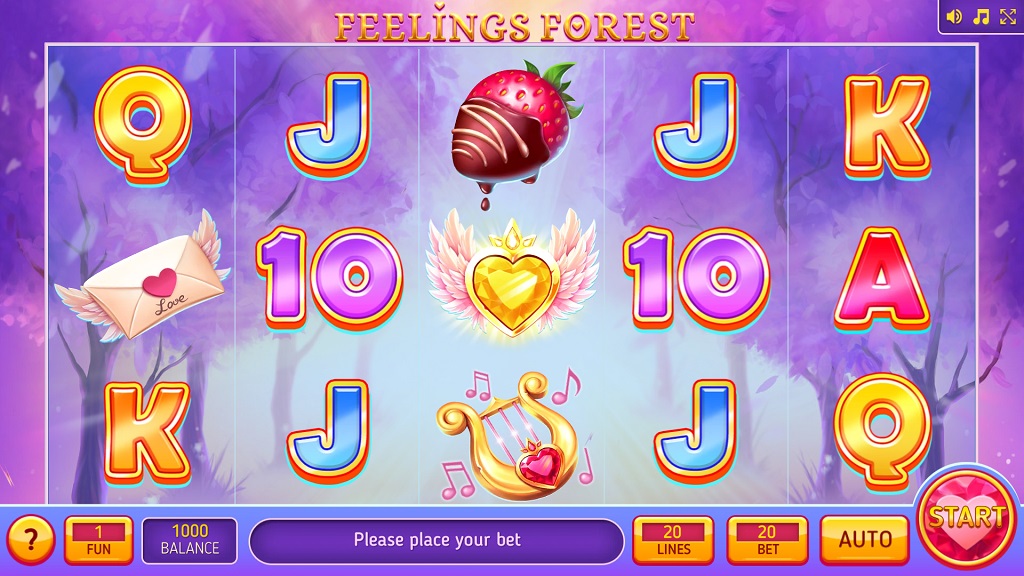 Screenshot of Feelings Forest slot from InBet