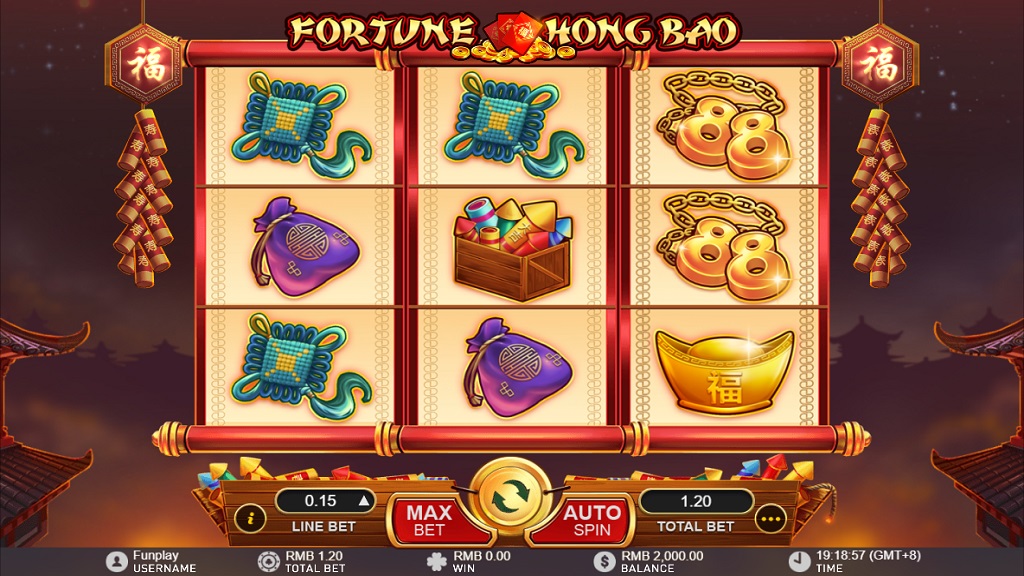 Screenshot of Fortune Hong Bao slot from GamePlay