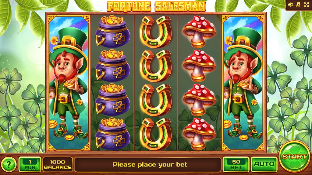 Screenshot of Fortune Salesman slot from InBet